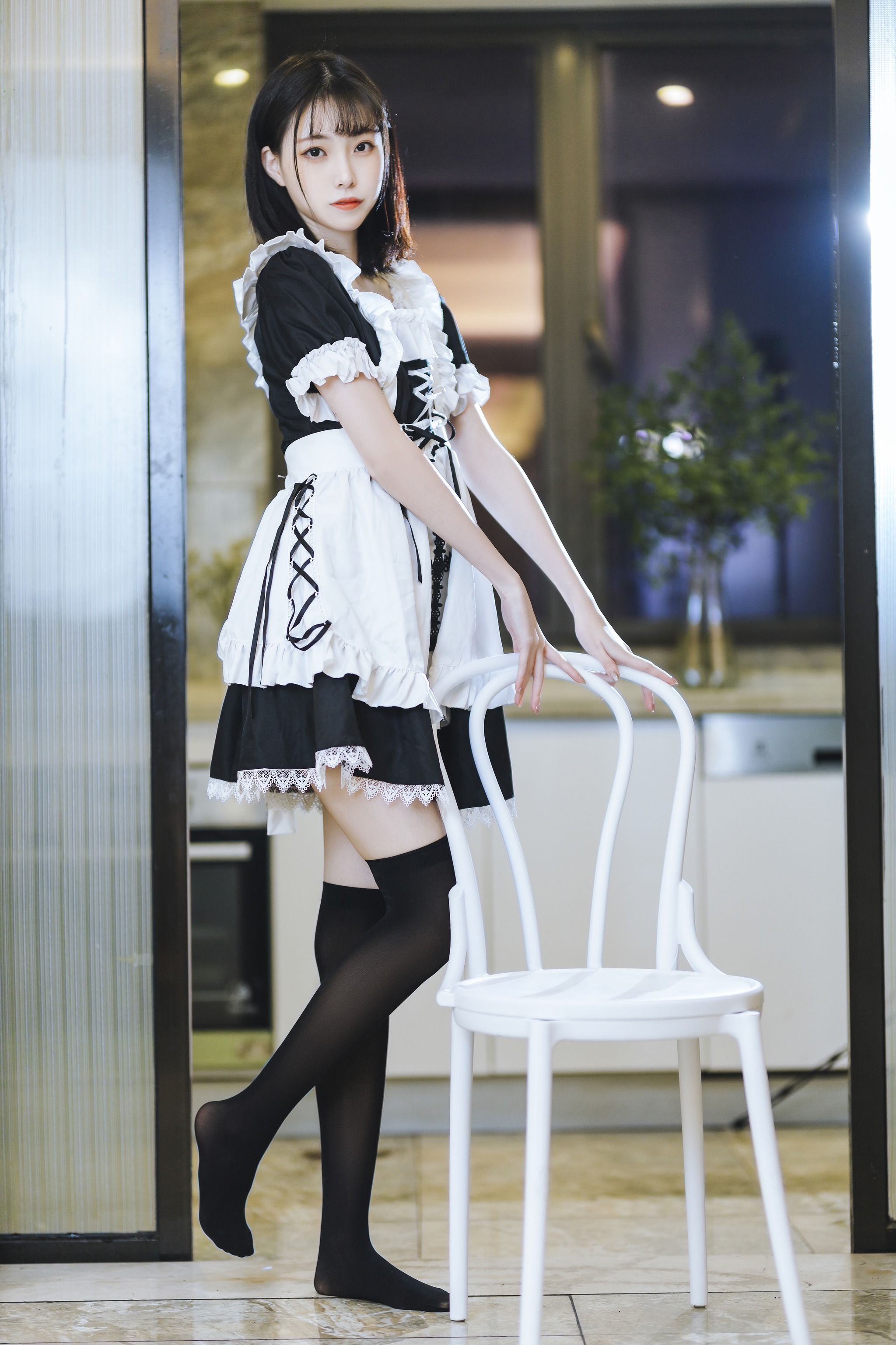 许岚LAN - NO.011 短裙女仆[40P]-XikXak